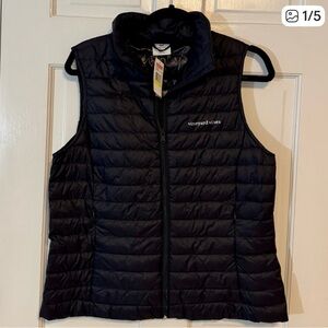 Vineyard Vines Dark Puffer Vest